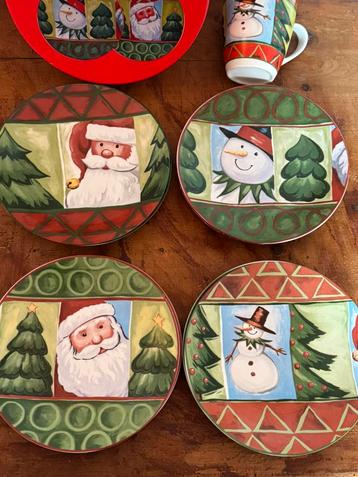 Kerst servies Kerstservies 8 borden 21 cm beschikbaar voor biedingen