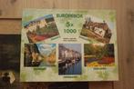 Puzzel Europe Box ( 5 Puzzels ).van 1000 stukjes., Ophalen of Verzenden, 500 t/m 1500 stukjes, Zo goed als nieuw, Legpuzzel