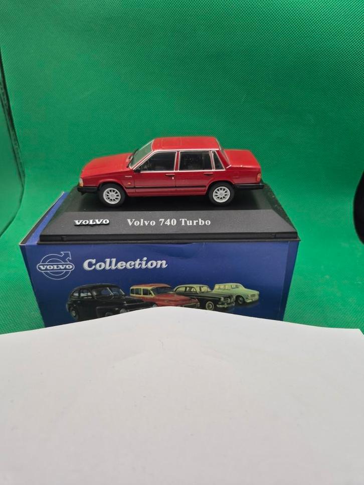 489 volvo 740 turbo 1/43, Hobby en Vrije tijd, Modelauto's | 1:43, Zo goed als nieuw, Auto, Ophalen of Verzenden