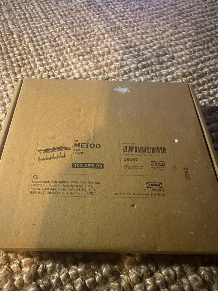 Metod verstelbare poten (IKEA), Huis en Inrichting, Keuken | Keukenelementen, Nieuw, Minder dan 100 cm, Minder dan 50 cm, Minder dan 25 cm