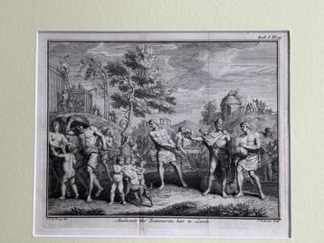 1749 Aankomst der batavieren - Folkema beschikbaar voor biedingen