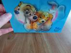 Disney bewegende ansichtkaart Lady en de Vagebond, Ophalen of Verzenden, Nieuw