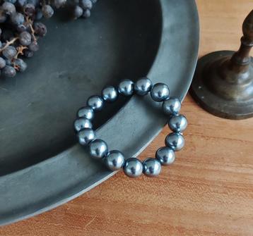 Armband Parels Polsband Blauw Parelmoer beschikbaar voor biedingen