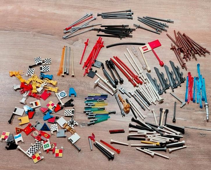 Lego lange onderdelen Lance light saber antennes enz, Kinderen en Baby's, Speelgoed | Duplo en Lego, Zo goed als nieuw, Lego, Losse stenen