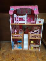 Kidkraft Bandts&angels Barbie-poppenhuis met meubeltjes, in, Verzenden, Zo goed als nieuw