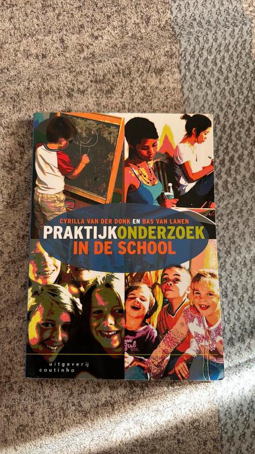 Cyrilla van der Donk - Praktijkonderzoek in de school, Boeken, Wetenschap, Zo goed als nieuw, Ophalen of Verzenden