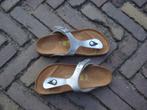 GRATIS VERZENDEN NIEUWE ZILVEREN GIZEH BIRKENSTOCKS MT 36, Slippers, Overige kleuren, Verzenden, Nieuw