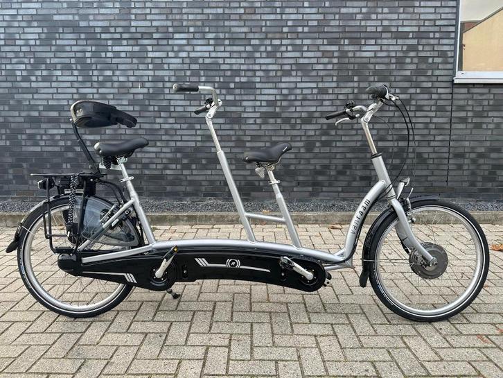 Elektrische Van Raam twinny tandem, Fietsen en Brommers, Fietsen | Tandems, Gebruikt, Minder dan 10 versnellingen, 55 cm of meer