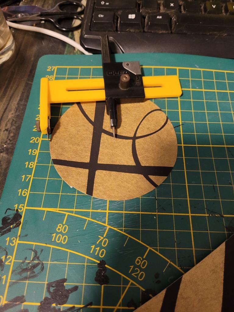 Olfa Compass Cutter, Ophalen of Verzenden, Gebruikt