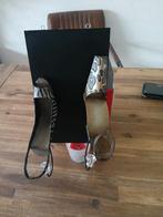 Decoratieve kandelaar met dierenprint, Ophalen of Verzenden, Gebruikt