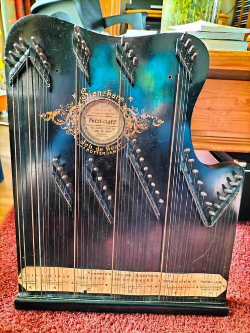 Sionsharp, citer, collectors item, Muziek en Instrumenten, Snaarinstrumenten | Harpen, Gebruikt, Ophalen