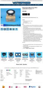 SB Acoustics SB17CAC35-4 Bass-midwoofer Ceramic/6'' speaker, Overige merken, Gebruikt, ., Ophalen of Verzenden