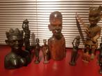 Afrikaanse houten beelden collectie, (begin jaren zestig), Antiek en Kunst, Ophalen