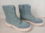 Chunky blauwe canvas boots / laarsjes Osmox maat 42, Ophalen of Verzenden, Zo goed als nieuw, Blauw
