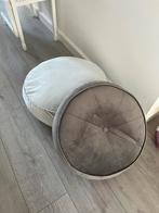 2 leuke poefen, Huis en Inrichting, Ophalen, Zo goed als nieuw, Rechthoekig