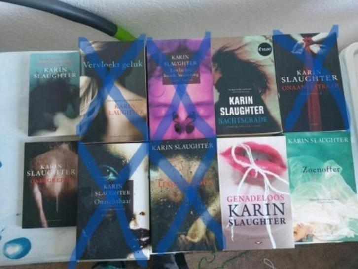 Karin Slaughter boeken, Boeken, Thrillers, Zo goed als nieuw, Ophalen of Verzenden