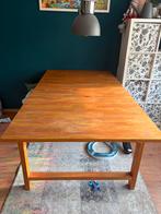 Eettafel hout 180x100 uitschuifbaar ikea norden, Ophalen, Gebruikt, 200 cm of meer, 50 tot 100 cm