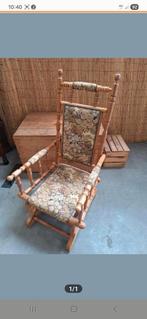Antieke schommelstoel, Antiek en Kunst, Antiek | Meubels | Stoelen en Banken, Ophalen of Verzenden