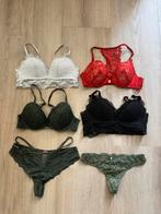 Lingerie set 75B / S XS hunkemoller, Ophalen, Rood, Setje