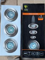 6 kantelbare 12v LED inbouwspots, Huis en Inrichting, Led-lamp, Minder dan 30 watt, Nieuw, E27 (groot)