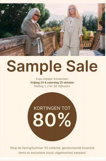 Sample sale Josh V shift 1 vrijdag beschikbaar voor biedingen
