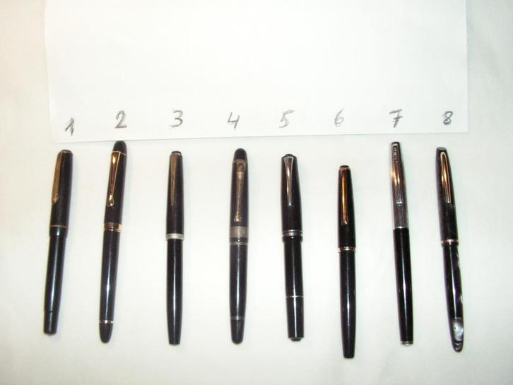 oude vulpennen, Verzamelen, Pennenverzamelingen, Gebruikt, Vulpen, Overige merken, Ophalen of Verzenden