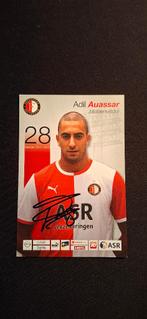 Spelerskaart met handtekening; Adil Auassar # Feyenoord, Verzenden, Nieuw, Feyenoord, Spelerskaart