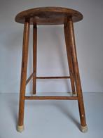 Vintage OLD SKOOL krukje die van alles al heeft mee gemaakt., Ophalen, Gebruikt, Hout