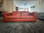 Lederen Machalke bank., Ophalen, Driepersoons, Zo goed als nieuw, Rechte bank
