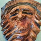 Vintage bosfiguur, Bosgeest, woodspirit, sparrenhout, Antiek en Kunst, Ophalen of Verzenden