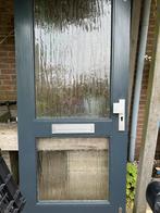 Voordeur, Doe-het-zelf en Verbouw, Deuren en Horren, Gebruikt, 80 tot 100 cm, Ophalen of Verzenden, 200 tot 215 cm