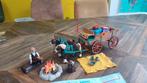 Playmobil spirit paarden koets kampvuur box (9477 en 9478), Kinderen en Baby's, Speelgoed | Playmobil, Ophalen of Verzenden, Zo goed als nieuw