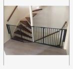 Flex Traphekje BabtDan 2 deuren, maximaal 205cm zwart, Kinderen en Baby's, Traphekjes, Ophalen, Zo goed als nieuw, Metaal of IJzer