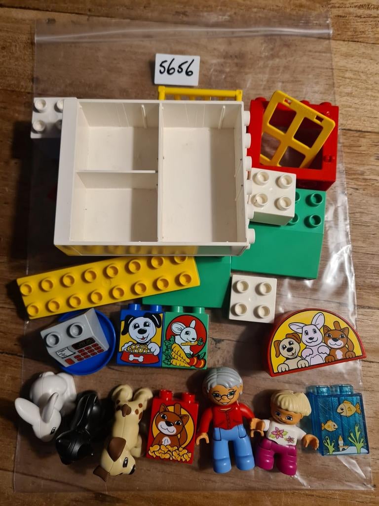 Lego duplo 5656, Kinderen en Baby's, Speelgoed | Duplo en Lego, Ophalen of Verzenden, Zo goed als nieuw, Duplo