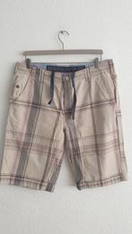 PME Jeans Korte Broek Ruit W38, Kleding | Heren, Beige, Maat 56/58 (XL), Ophalen of Verzenden, Zo goed als nieuw