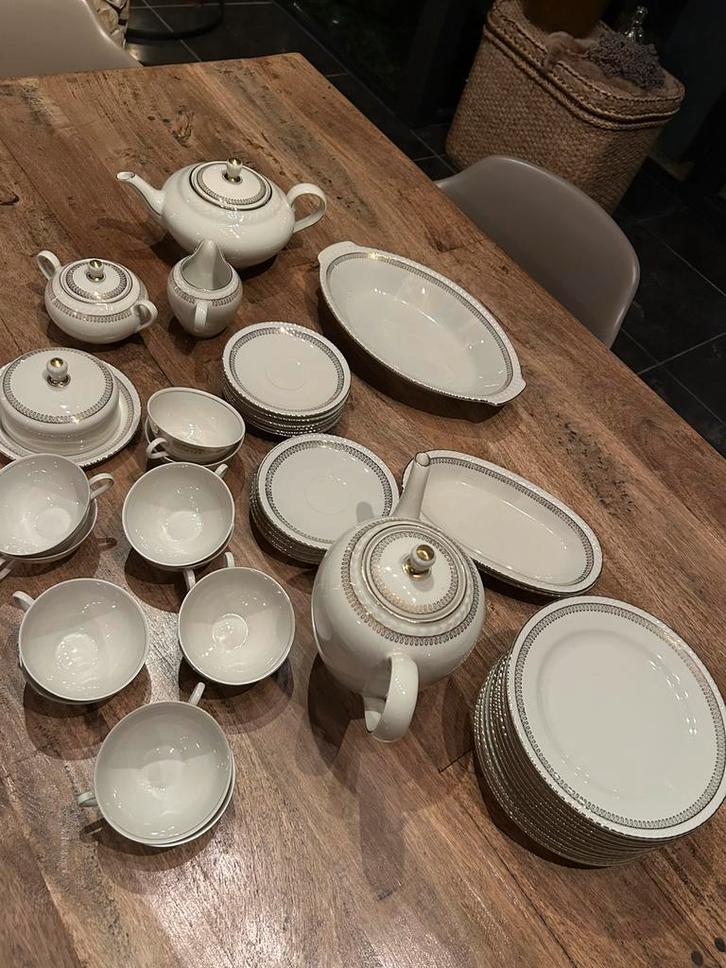 12 deligservies Bavaria winterling Spenzo Eva Amsterdam, Antiek en Kunst, Antiek | Servies compleet, Ophalen of Verzenden