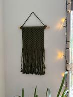 Groene Macramé Wandhanger - Handgemaakt, Huis en Inrichting, Woonaccessoires | Wanddecoraties, Ophalen of Verzenden, Nieuw