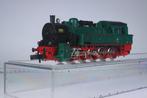 Tenderlocomotief type T 16.1, groen/zwart, DRG, Fleischmann, Ophalen of Verzenden, Zo goed als nieuw, Analoog