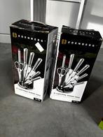 2x messenset 10€ per set, Ophalen, Zo goed als nieuw