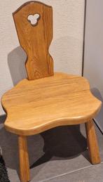 Mooi eiken stoeltje/krukje, Huis en Inrichting, Krukjes, Ophalen, Gebruikt, Hout