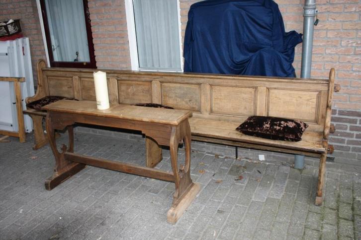 Kerkbank(en), Antiek en Kunst, Antiek | Meubels | Stoelen en Banken, Ophalen of Verzenden