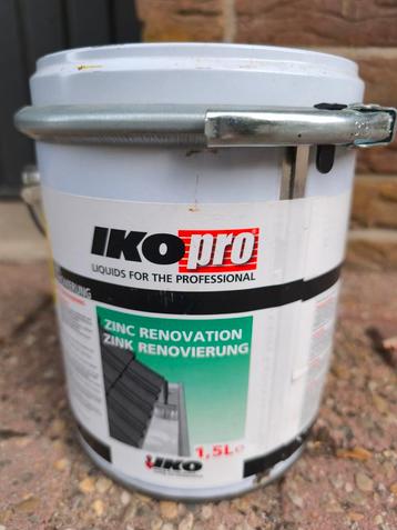 IKO Pro Zinkrenovatie Verf - 3 x 1.5L beschikbaar voor biedingen