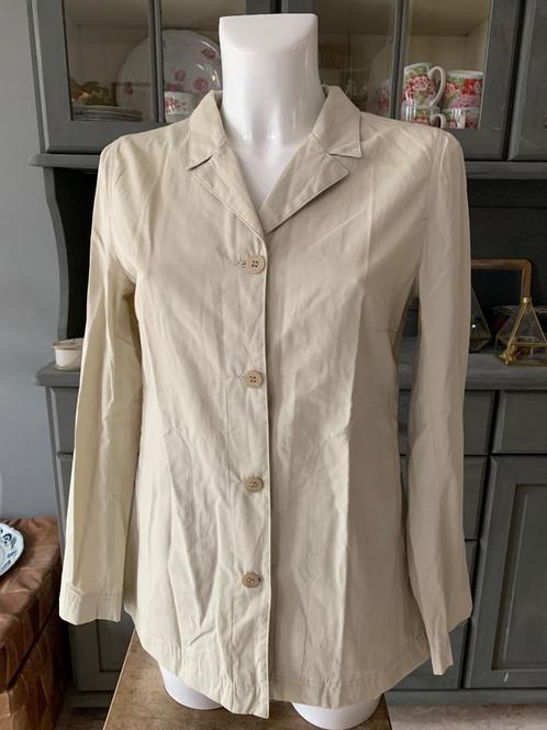 Leuk colbert jasje blazer van HM maat 36, Kleding | Dames, Jasjes, Kostuums en Pakken, Zo goed als nieuw, Jasje, Maat 36 (S), Beige