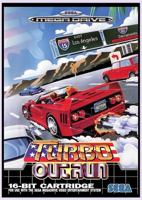 [ Grote 50x70cm Game Poster] Turbo OUTRUN SEGA OUT RUN, Spelcomputers en Games, Games | Overige, Nieuw, 1 speler, Vanaf 3 jaar