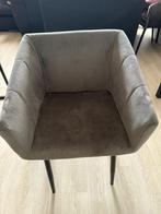 Eetstoelen + eetkamerbank, Huis en Inrichting, Stoelen, Ophalen, Drie, Zo goed als nieuw, Stof