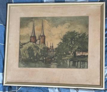 Grote ets Cees Bolding (1897-1979) beschikbaar voor biedingen