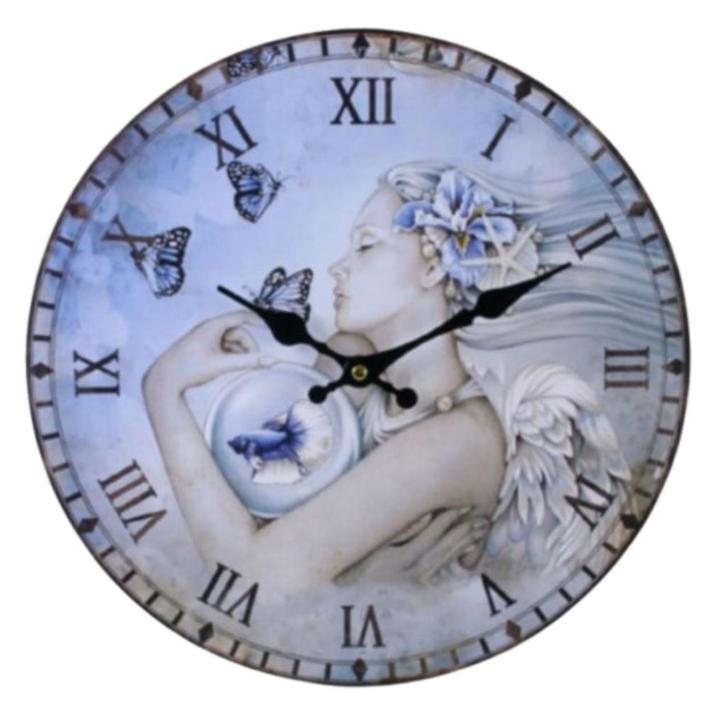 Wandklok van  Jessica Galbreth - Mystical Tranquility, Huis en Inrichting, Woonaccessoires | Klokken, Nieuw, Wandklok, Analoog