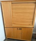 Computer kast beuken, Ophalen, 70 tot 120 cm, Zo goed als nieuw, 170 cm of meer