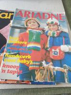 Ariadne jaren 77,78,79/  10 stuks, Hobby en Vrije tijd, Breien en Haken, Ophalen, Zo goed als nieuw, Breien of Haken, Patroon of Boek