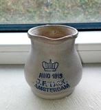 J.F. Tack mosterdpotje, Antiek en Kunst, Antiek | Keramiek en Aardewerk, Ophalen of Verzenden